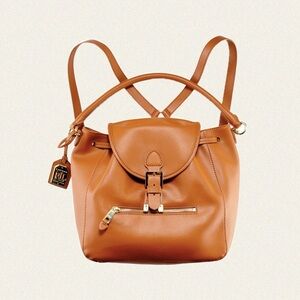 Lauren Ralph Lauren Leather Backpack